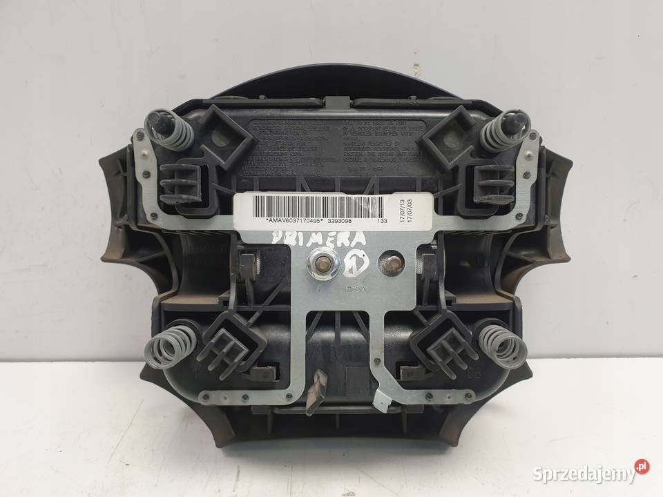 Nissan Primera P12 PODUSZKA POWIETRZNA KIEROWCY osobowe Poduszki powietrzne Janów