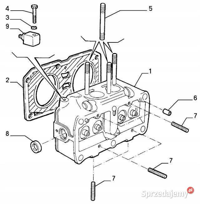 USZCZELKA GŁOWICY CYLINDRÓW ALFA ROMEO 33 Uszczelki silnika i osprzętu lubelskie