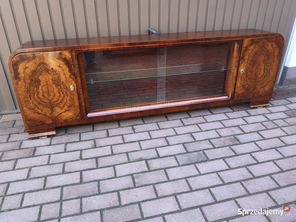 Komoda RTV Niska ARTDECO Orzech Unikat 200 Stara wielkopolskie