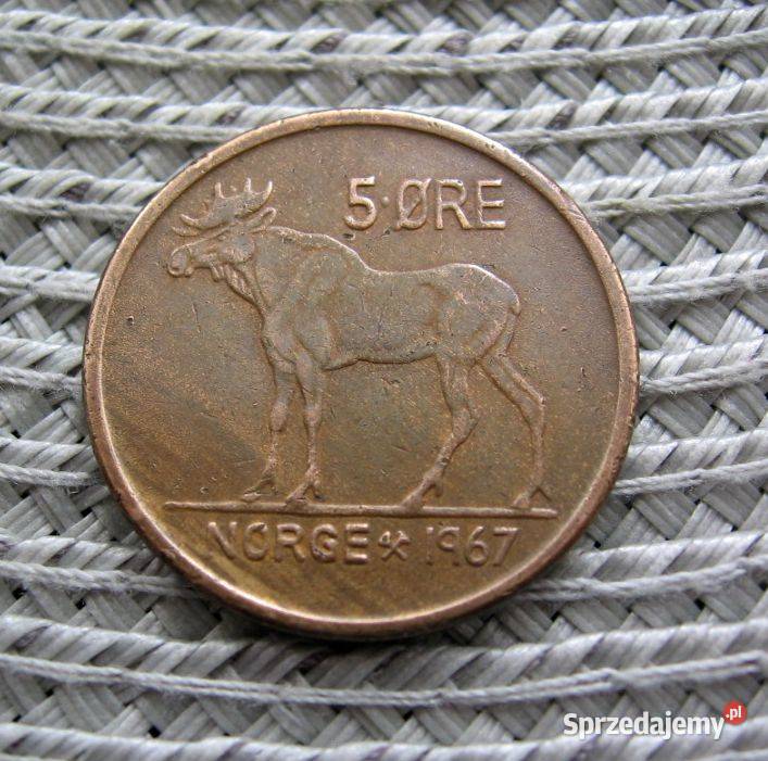 Norwegia 5 Ore 1967r Kalisz