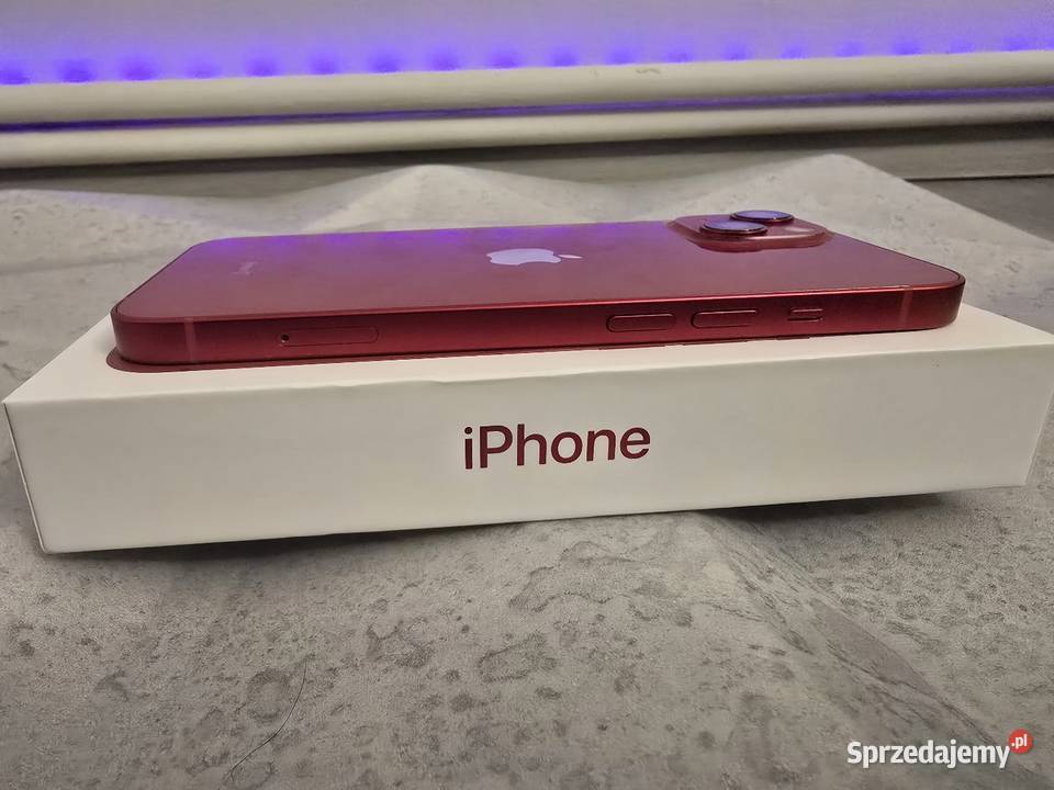 IPhone 13 128Gb Red kondycja 89 stan Perfekcyjny Apple / iPhone Nysa sprzedam
