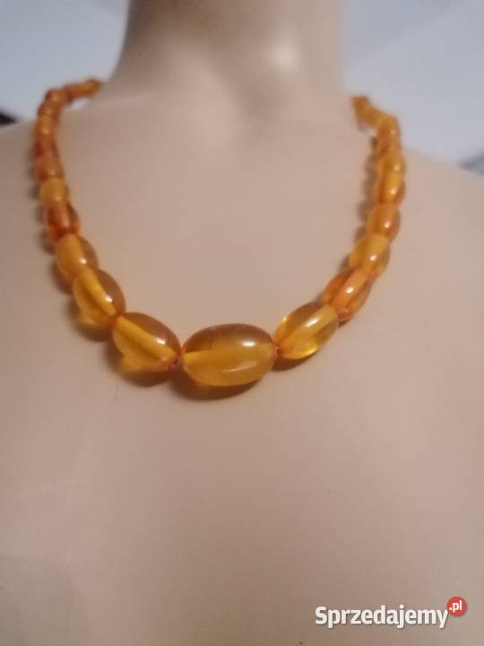 Naszyjnik Bursztyn oliwki Białystok