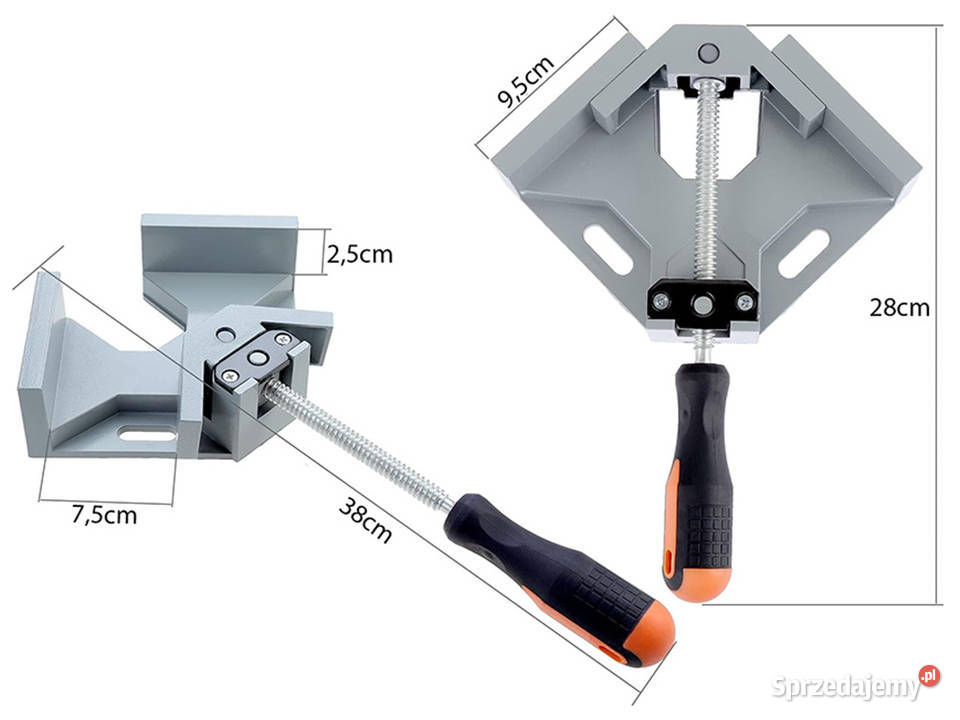 Ścisk STOLARSKI Zacisk Kątowy Montażowy IMADŁO Biała Podlaska