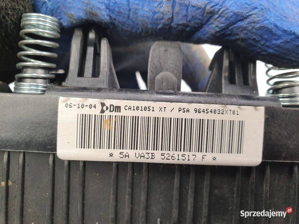 PODUSZKA AIRBAG CITROEN BERLINGO 96454032XT Lipno