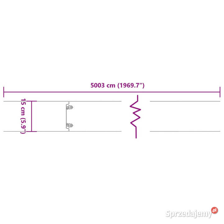 Obrzeża trawnikowe 50 15x103 giętkie stal Corten Warszawa