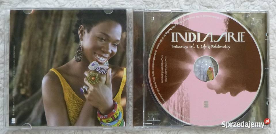 Płyta CD India Arie Testimony vol 1 Life Warszawa