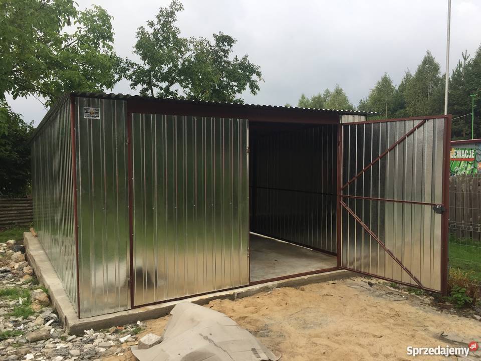 garaż blaszany 3x5m transport i montaż blacha