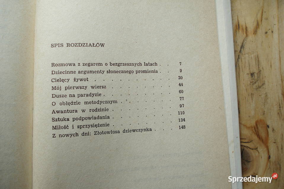 Książka KMakuszyński Bezgrzeszne Lata sprzedam twarda Proza i poezja łódzkie Łódź