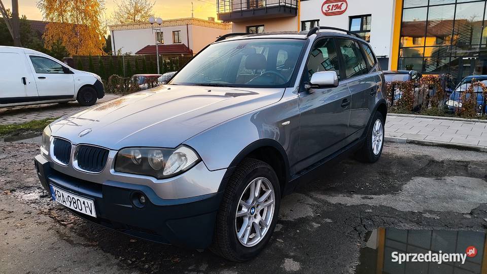 BMW X3 20d xDrive 4x4 Brązowe skóry Ładny stan X3 Bydgoszcz sprzedam