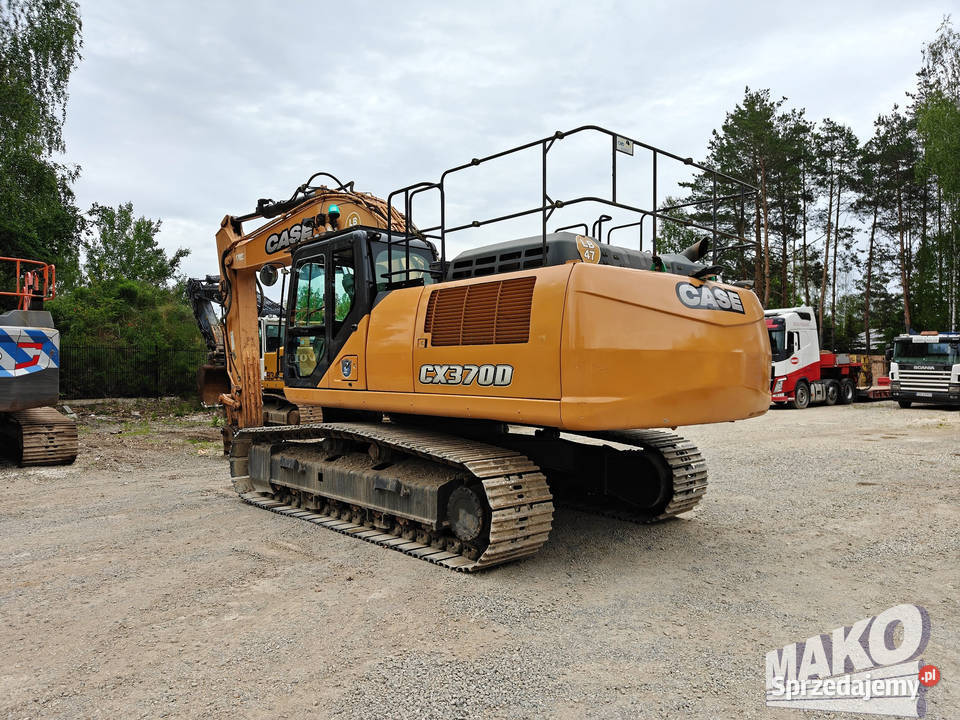 Case CX370D 2016r 10750 mtg CAT Liebherr Hitachi Ostrowiec Świętokrzyski