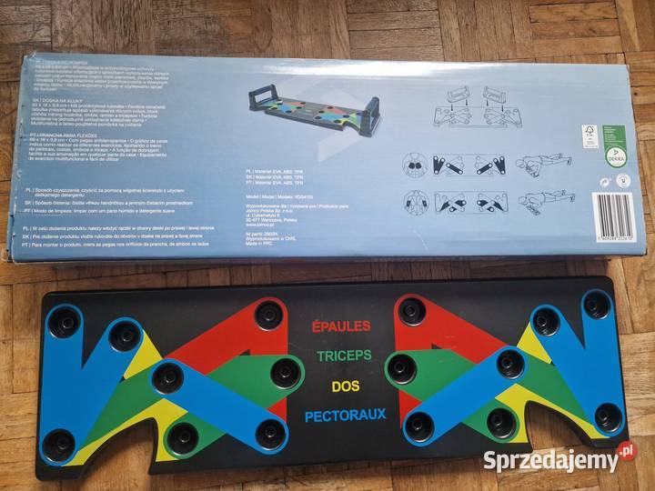 NOWA Deska do pompek push up board uchwyty do Wrocław