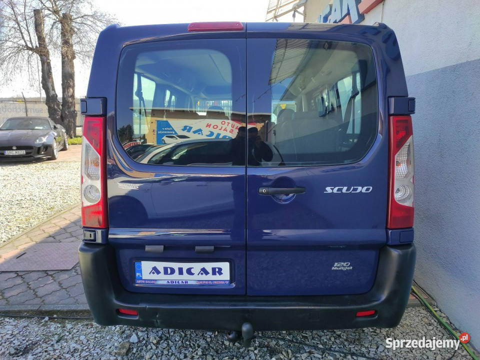 Fiat Scudo LONG 9foteli klimatyzacja 2 kpl opon Scudo Racibórz