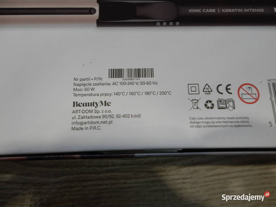 Lokówka Beautyme HC750 podkarpackie Leżajsk sprzedam