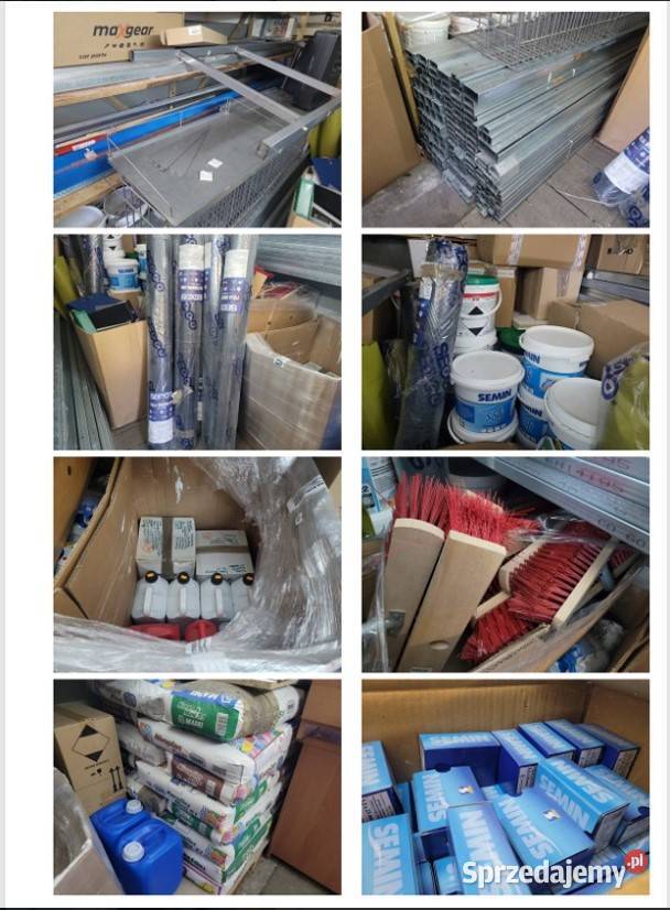 Zapasy magazynowe sklepu budowlanego Szczecin