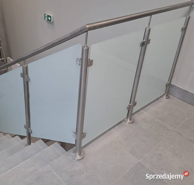Balustrada schodowa szklana Legnica usługi budowlane