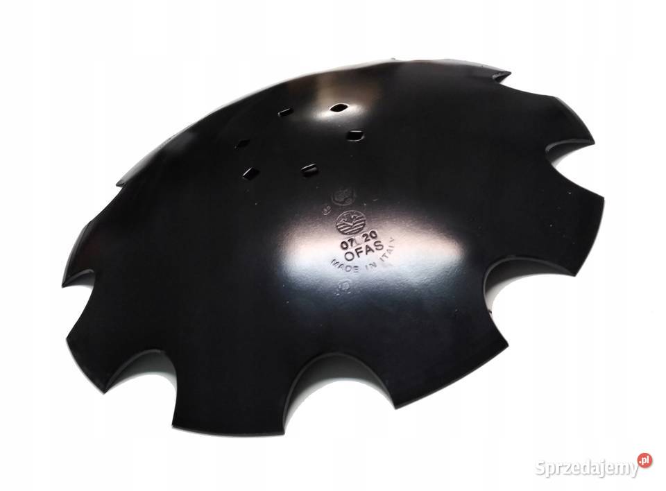 TALERZ UZĘBIONY OFAS 560 mm 6 otw brona małopolskie Kamionna