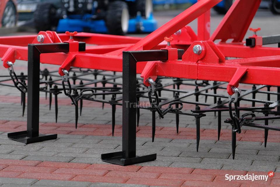 Brona ciężka 3polowa składana Demarol nieuszkodzony Tajęcina