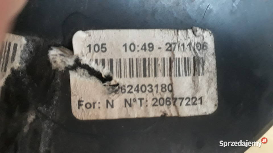 citroen C5 II serwo bez pompy hamulcowej mazowieckie Warszawa