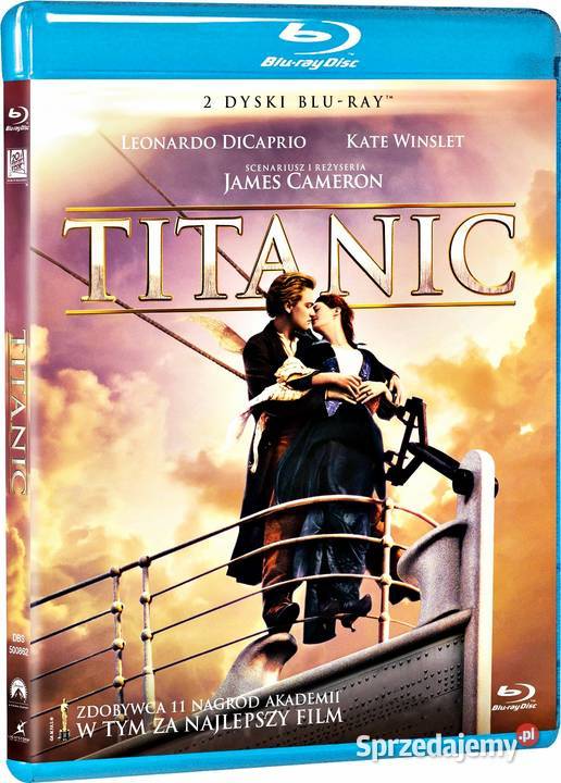 TITANIC KATE WINSLET 2 x BLURAY Kalisz