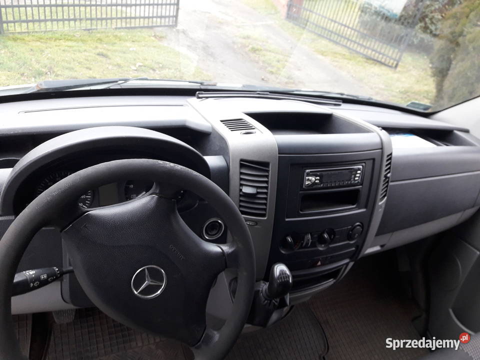 Mercedes sprinter 209 wysoki furgon z paką o Panki