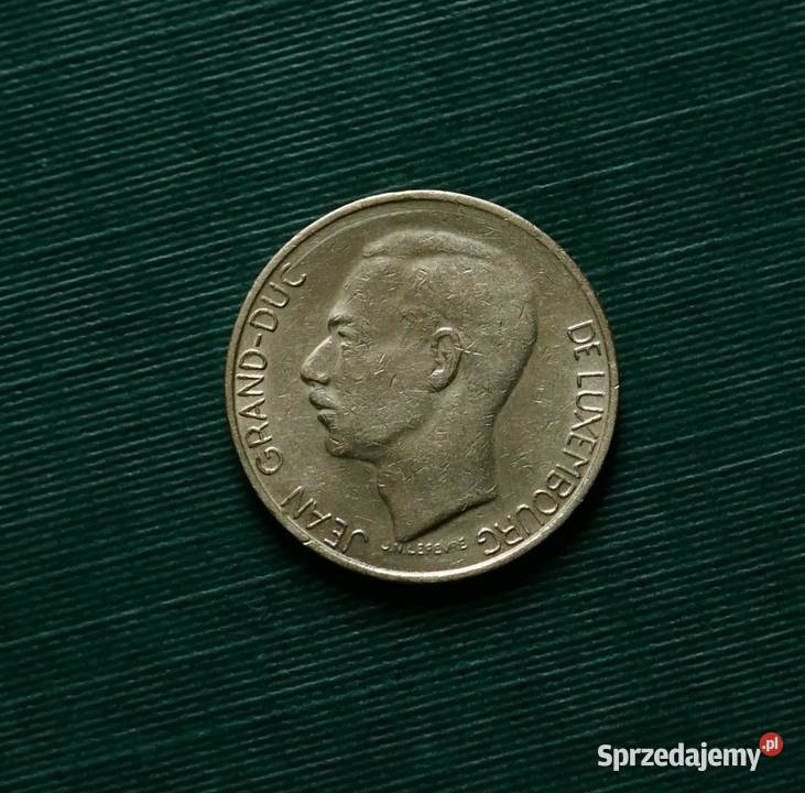 LUKSEMBURG 5 franków 1988r Numizmatyka śląskie Gliwice