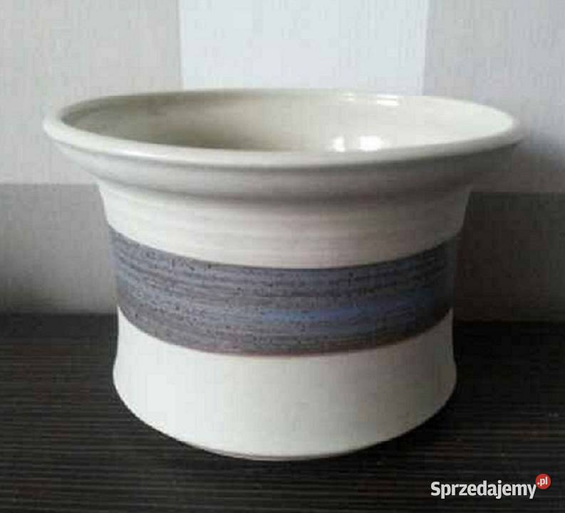CeramikaDoniczka do Kwiatów SzwecjaSygnowana Gdańsk sprzedam