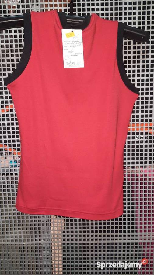 Koszulka sportowa bez rękawów M Dębica