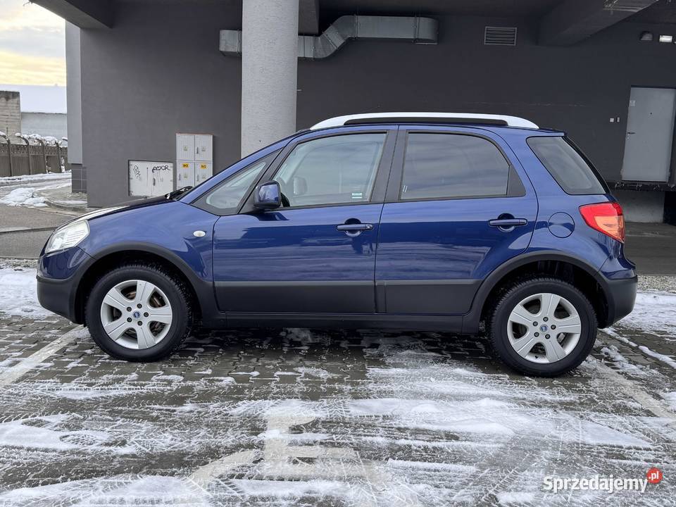Fiat Sedici 16 benzyna 107 4x4 2007R 177350 LPG centralny zamek Rzeszów