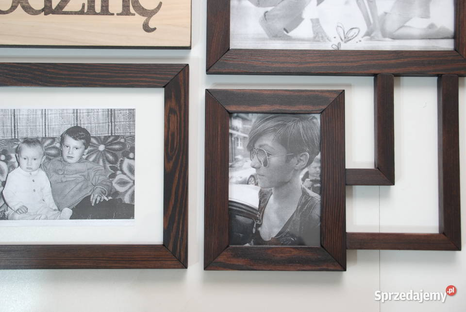 Galeria Multirama z drewna Ramka na zdjęcia Foto Wrocław