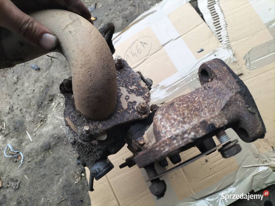 KOLEKOR WYDECHOWY TURBO TURBINA ŁĄCZNIK TŁUMIK Kamień-Kolonia