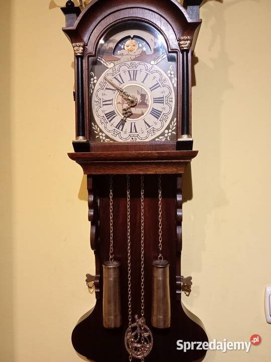 Zegar wiszący fryzjerski z wagowy z fazami Olsztyn