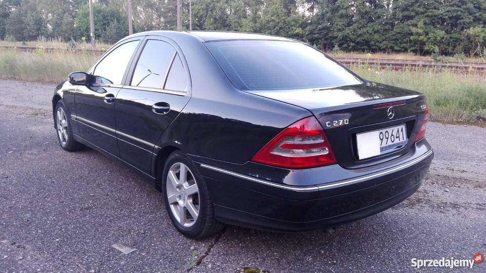 Mercedes C klasa W 203 27 cdi AUTOMAT Avangarde komputer pokładowy Jastrowie