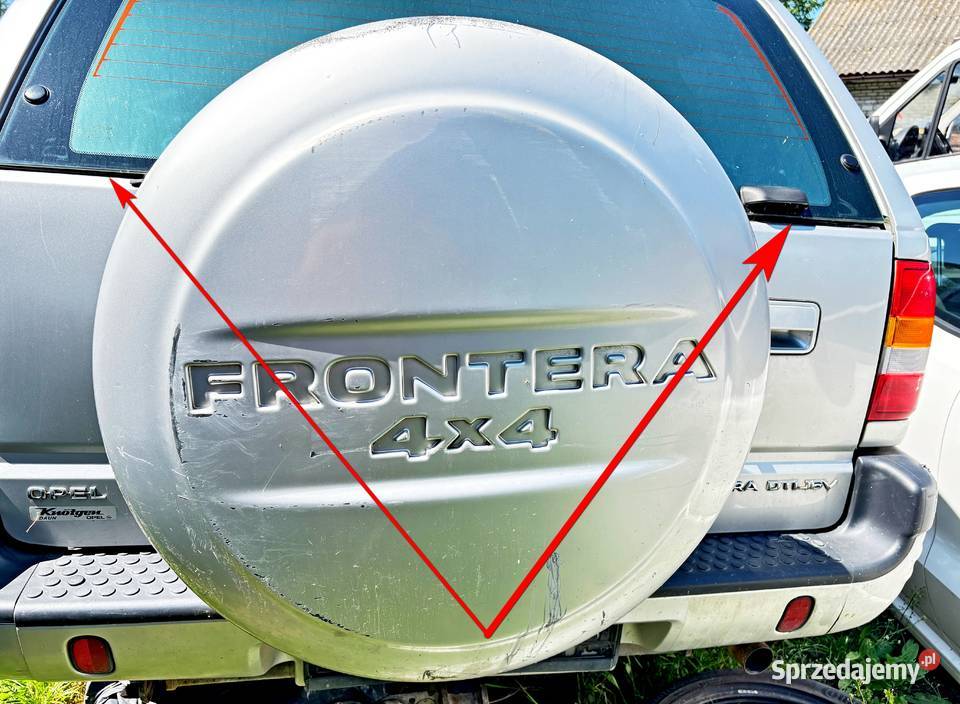 OPEL FRONTERA B 2003 GÓRNA USZCZELKA KLAPY Radom