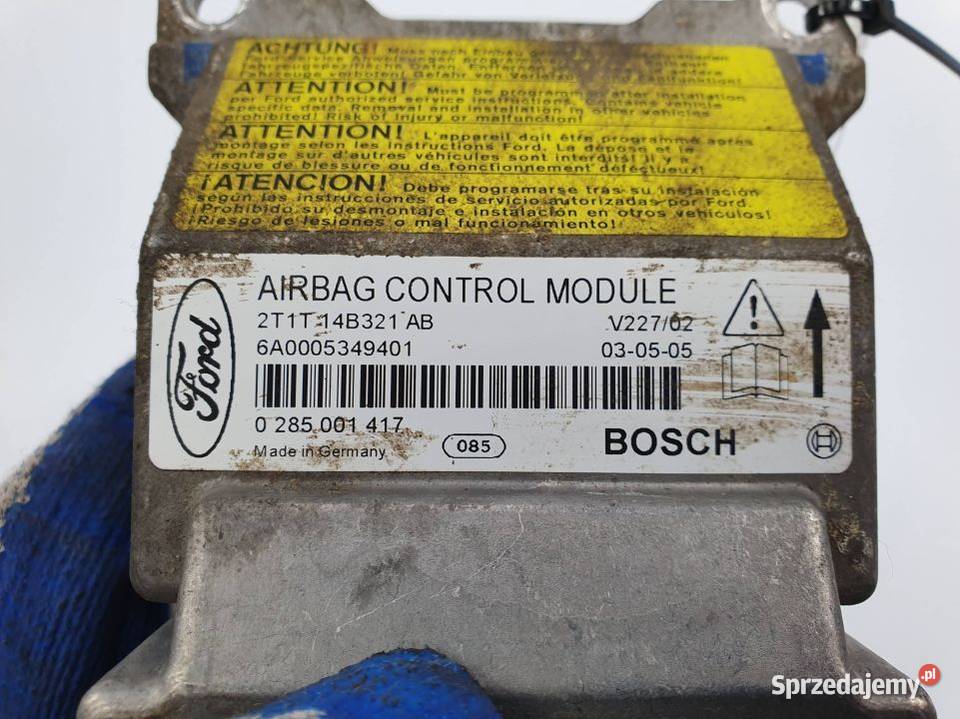 SENSOR AIRBAG FORD TURNEO CONNECT 2T1T14B321AB Lipno