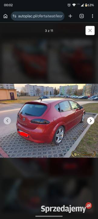 Seat Leon 2 1P 2007 19TDI 236000km Nowa Dęba