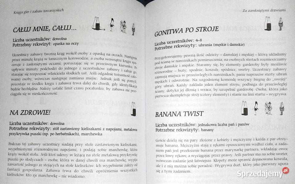 Książki o grach i zabawach towarzyskich Geoff Chełm