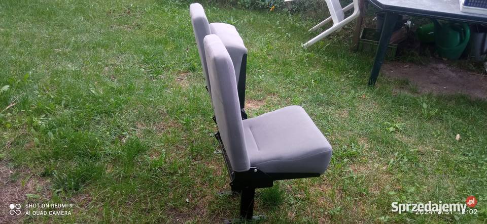 Fotel SKŁADANY kamper jacht bus Kórnik sprzedam