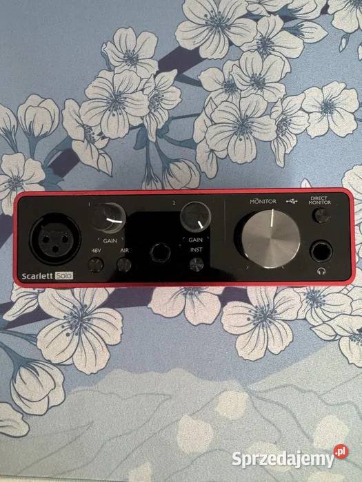 AudioTechnica AT2020 Focusrite Scarlett Solo 3rd Kozienice