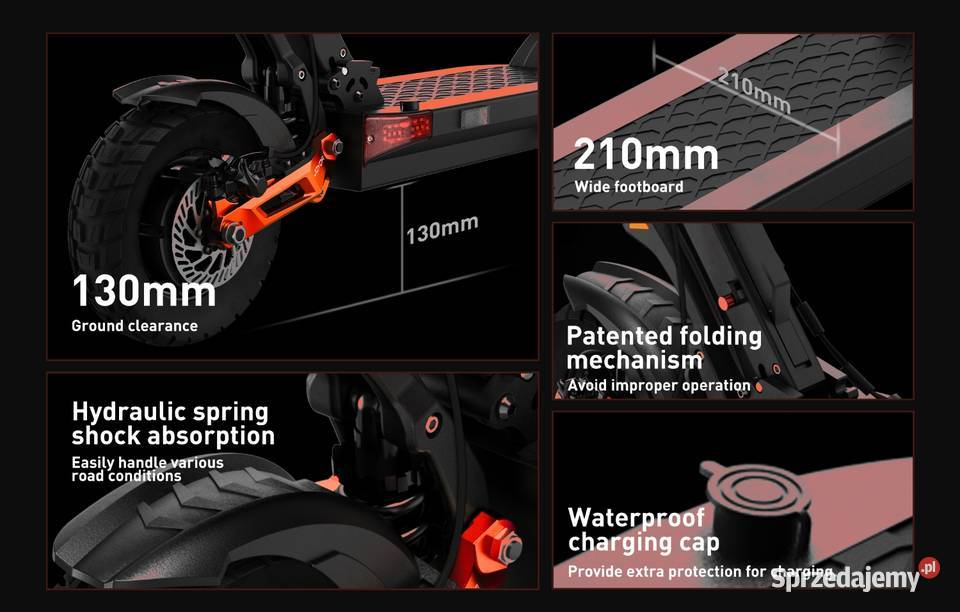 Hulajnoga elektryczna JOYOR T10 60v Zabrze