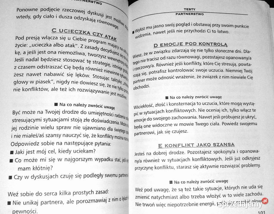 Inteligencja emocjonalna Testy EQ Marion M Sehr lubelskie Chełm