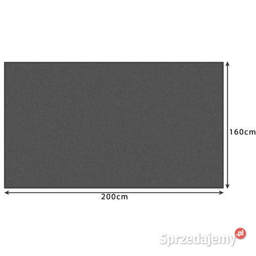 Koc o wymiarach 16x2m szary sprzedam