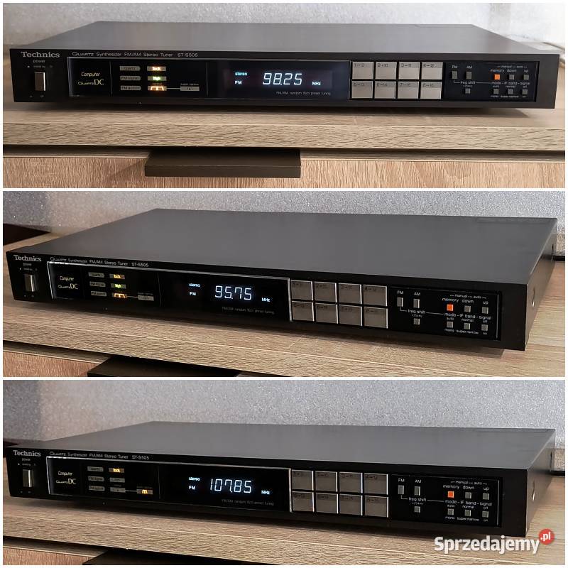 Tuner Technics STS505 sprawdzony sprawny Piotrków Trybunalski