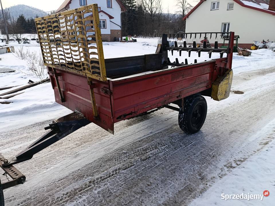 Rozrzutnik obornika mały 2 t transport Limanowa
