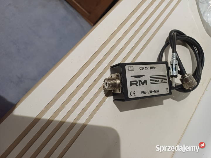 RM MIX27 spliter antenowy FM do anteny CB 2w1 mazowieckie Warszawa