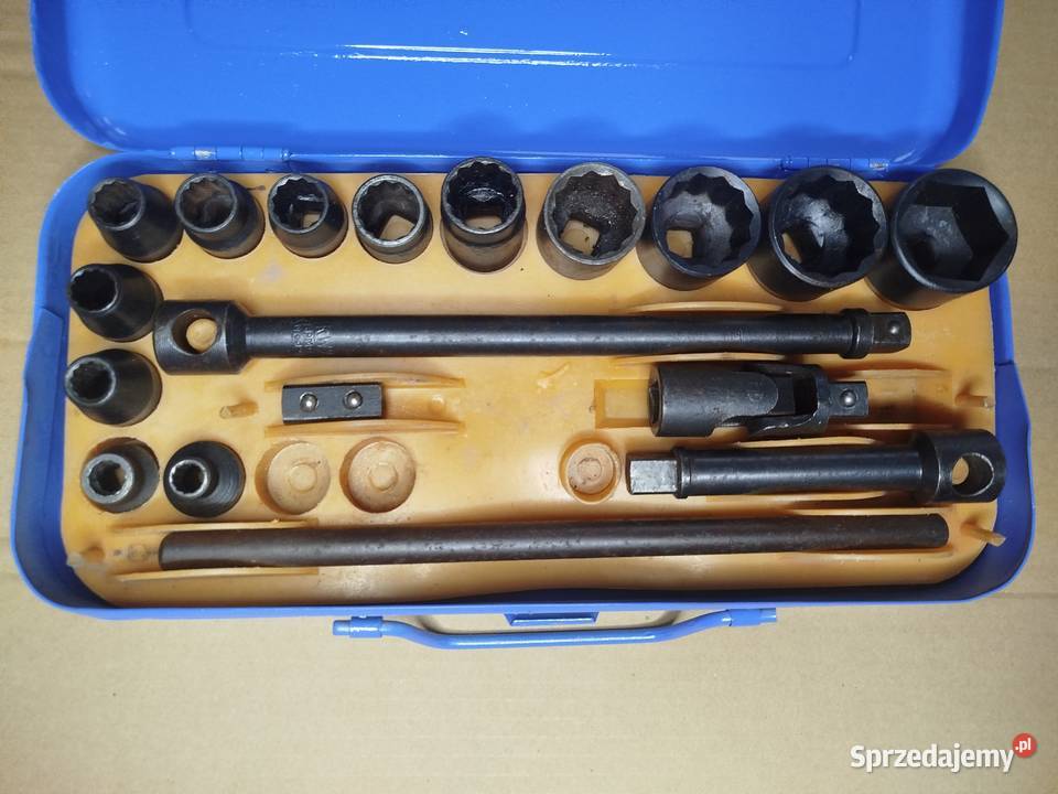 Zabytkowe Polskie klucze nasadowe Spomo Lubań Zgierz