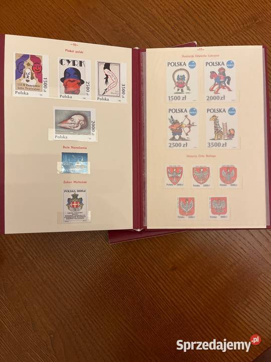 Znaczki pocztowe w klaserze jubileuszowym śląskie sprzedam