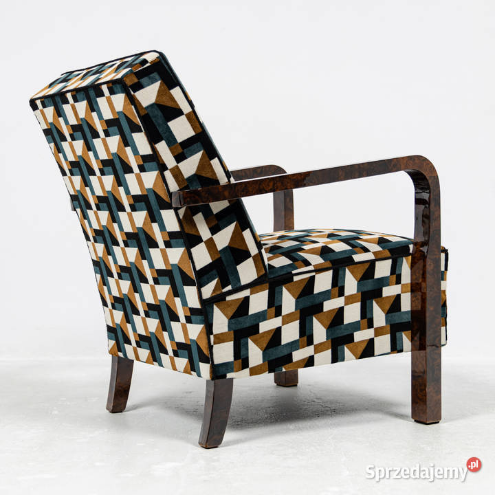 Para foteli Art Deco Modernizm Designe Polska Swarzędz