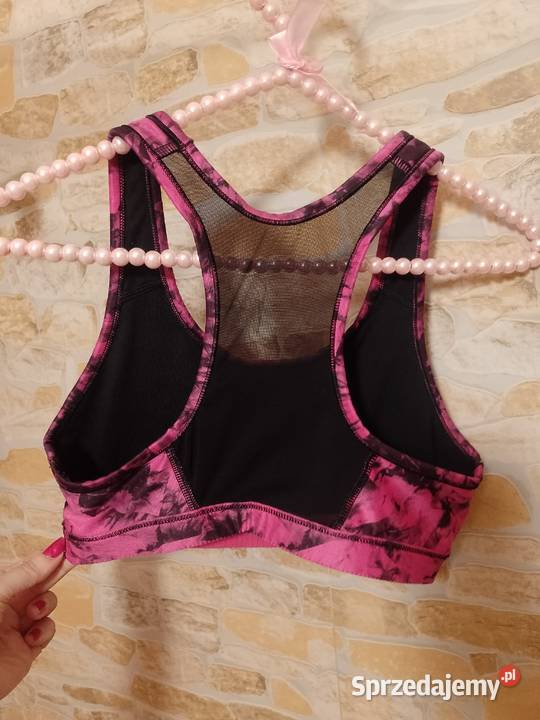 3638 SM Puma Ekskluzywny różowy top fitness Topy i koszulki