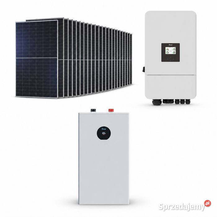 Zestaw fotowoltaiczny hybrydowy 14 kWp falownik