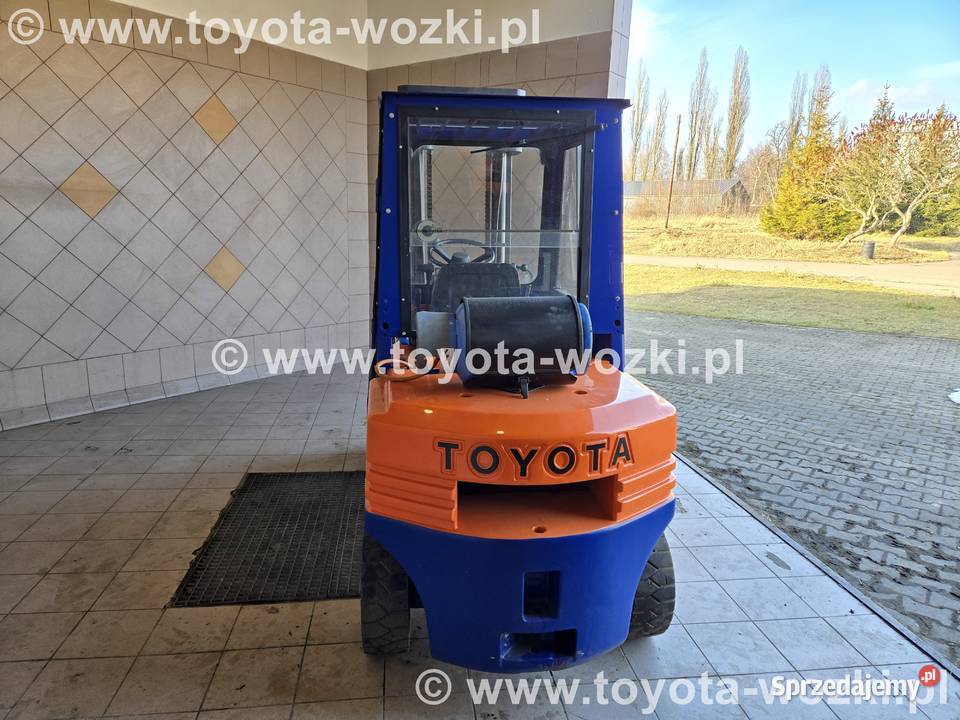 Wózek Widłowy TOYOTA 5FG30 Kabina 3700 mm TOYOTA Wózki widłowe Mysłowice